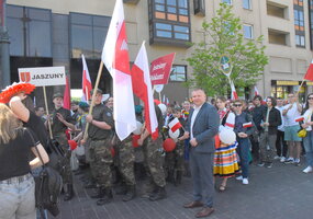 Wilno przybrało polskich barw