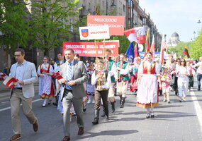 Wilno przybrało polskich barw