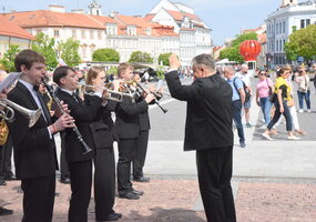 Wilno przybrało polskich barw