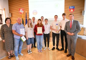 Apdovanoti mokyklų žaidynių nugalėtojai