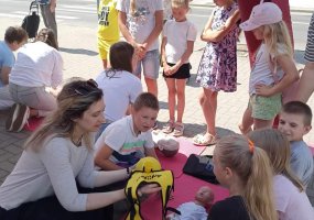 Vasaros atostogų stovyklą Butrimonių Anos Krepštul gimnazijoje