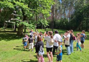 Vasaros atostogų stovyklą Butrimonių Anos Krepštul gimnazijoje