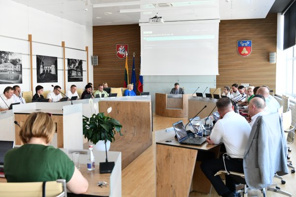 Tarybos posėdžio aktualijos