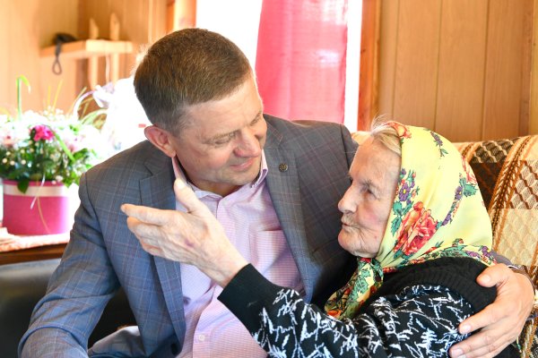 105-ąjį gimtadienį švenčia Kaniūkų gyventoja Stanislava Voronis
