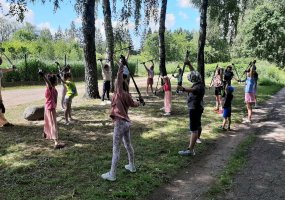 Šalčininkų „Santarvės“ gimnazijos vaikų vasaros projektas „Vasaros lobis“