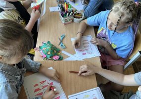 Šalčininkų „Santarvės“ gimnazijos vaikų vasaros projektas „Vasaros lobis“