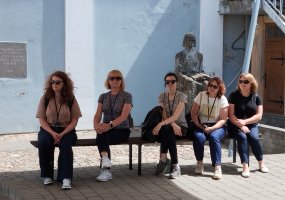 Szlakiem kultury i literatury: wycieczka nauczycieli do Kowna, Kiejdan i Szetejń