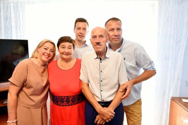 Auksinis jubiliejus: 18262 laimingos Galinos ir Josifo Valiukevičių dienos