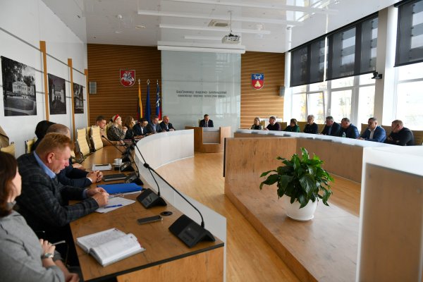 Darbinis rajono mero susitikimas su seniūnais
