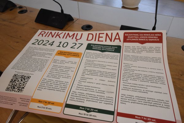 II LR Seimo rinkimų turas: Šalčininkuose veikia išankstinio balsavimo punktas