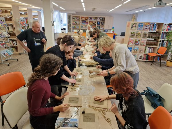 Edukacija „Žymės“ bibliotekoje