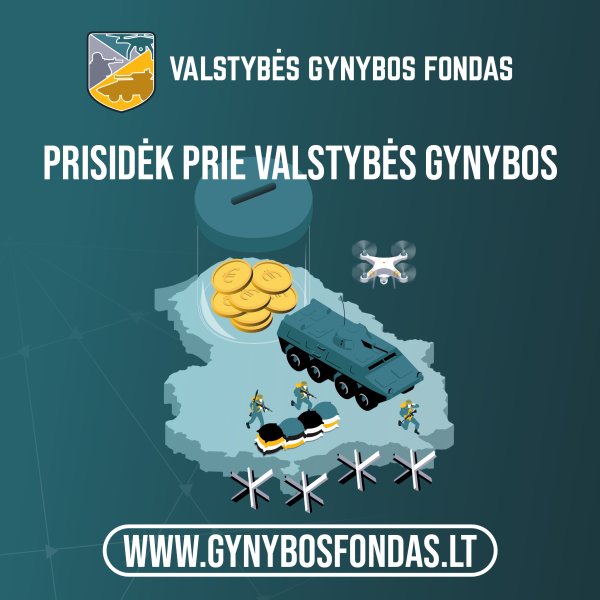Pradėjo veikti Gynybos fondas