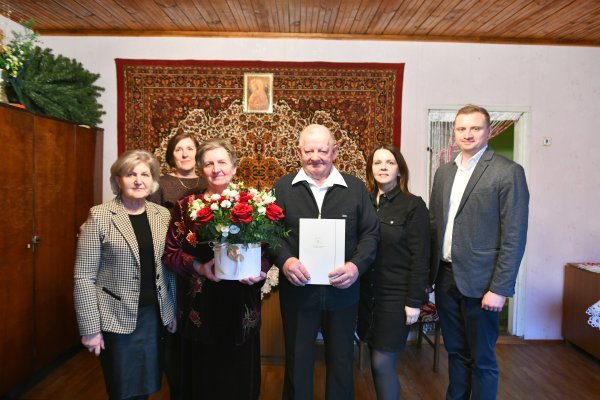 Auksinės Kristinos ir Česlavo Makarskių vestuvės