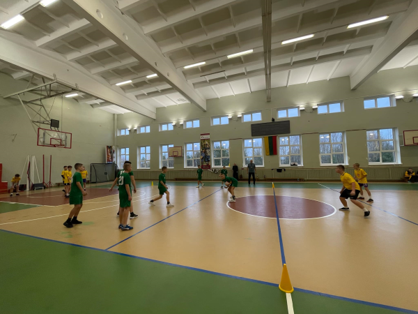Šalčininkų rajono mokyklų žaidynių kvadrato varžybos