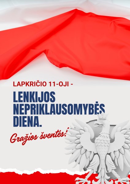 Šiandien Lenkijos nepriklausomybės diena
