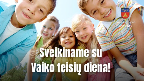 Sveikiname su Vaiko teisių diena!