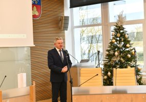 Kalėdinė popietė Savivaldybės administracijoje