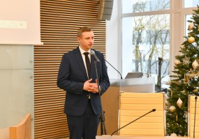 Kalėdinė popietė Savivaldybės administracijoje