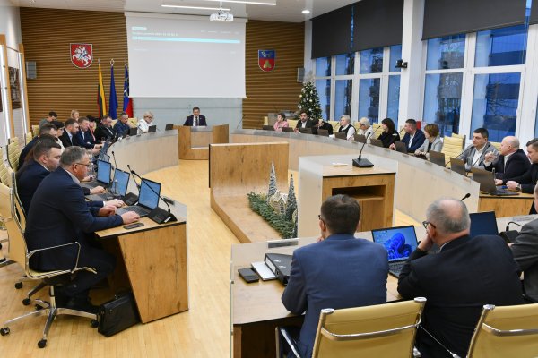 Paskutinis šių metų Šalčininkų rajono savivaldybės tarybos posėdis