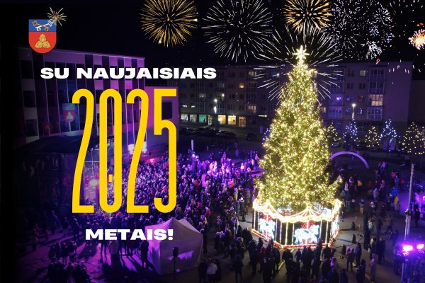 Su Naujaisiais 2025 metais!