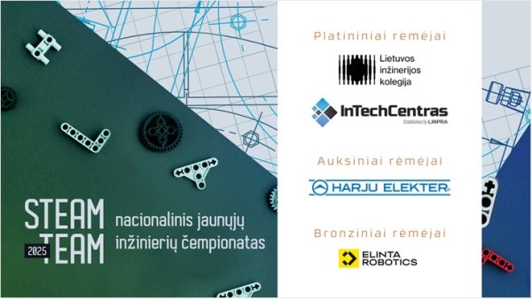 Nacionalinis jaunųjų inžinierių čempionatas „STEAM TEAM“ 2025