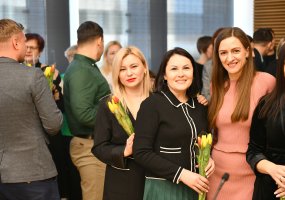 Sveikiname Šalčininkų rajono savivaldybės administracijos moteris!