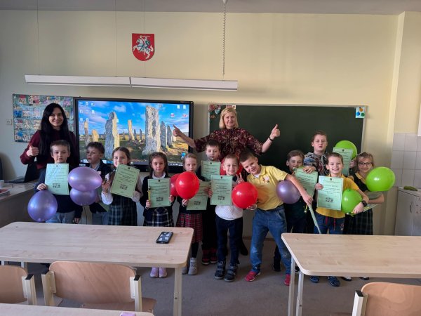„English is fun!“ – linksma ir įtraukianti popietė mažiesiems anglų kalbos išminčiams