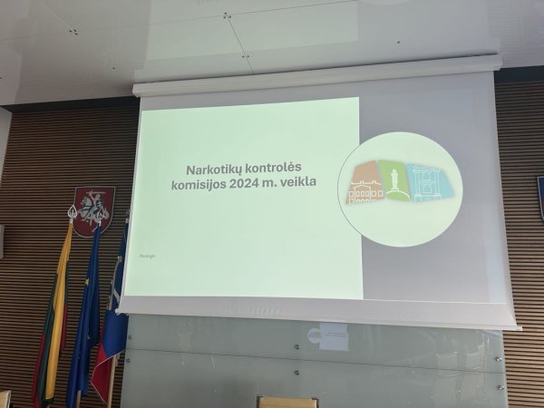 Įvyko Narkotikų kontrolės komisijos posėdis