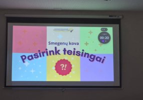 Tęstinumą įgijęs prevencinis mokinių konkursas „Pasirink teisingai!”