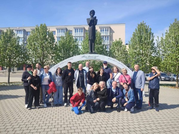 Delegacja z Częstochowy w Białej Wace