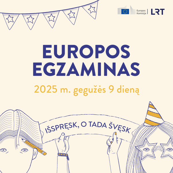 Kviečiame laikyti Europos egzaminą! 