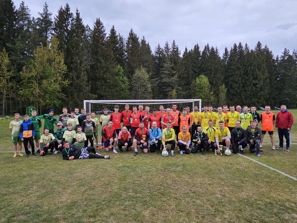 Šalčininkų rajono mažojo futbolo 7x7 turnyras LSD „Žalgiris“ taurei laimėti
