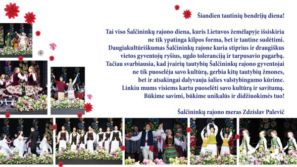 Su Tautinių bendrijų diena! 