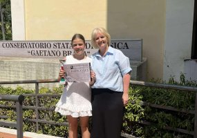 Šalčininkų Stanislavo Moniuškos menų mokyklos mokiniai triumfavo Italijoje!