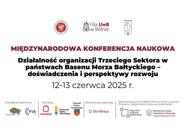 Międzynarodowa Konferencja Naukowa „Działalność organizacji Trzeciego Sektora w państwach Basenu...