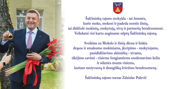 Su Mokslo ir žinių diena! 