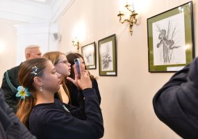 Prezidento Komorowskio vizitas ir Janickio piešiniai Šalčininkuose