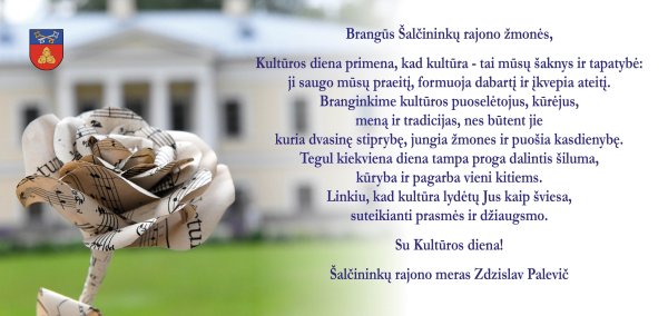 Su Kultūros diena! 
