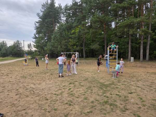 Rudnios kaime kuriasi laisvalaikio erdvė