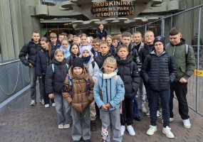 Uczniowie z Solecznik odkrywają świat M. K. Čiurlionisa
