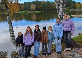 Uczniowie z Solecznik odkrywają świat M. K. Čiurlionisa