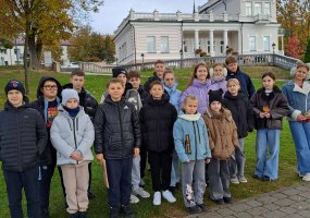 Uczniowie z Solecznik odkrywają świat M. K. Čiurlionisa