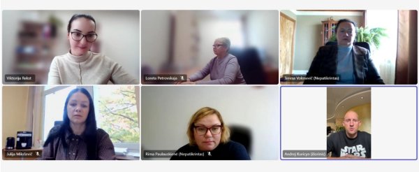 Posėdyje aptarti artėjančio socialinių projektų konkurso klausimai