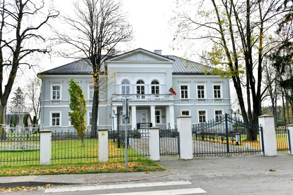 Puoselėjamas menų mokyklos pastato estetinis grožis