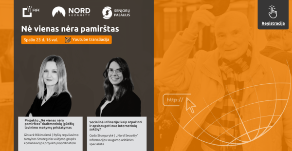 „Nė vienas nėra pamirštas“  ir vėl kviečia į nuotolinę paskaitą