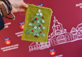 Šalčininkų knygos ir pelėdos nutūps ant Prezidentūros kalėdinės eglės