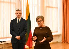 NATO pajėgų integravimo vieneto vizitas Dieveniškėse