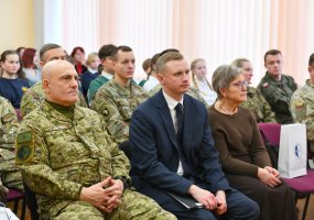 NATO pajėgų integravimo vieneto vizitas Dieveniškėse