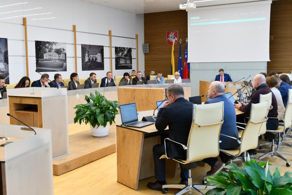 Tarybos posėdžio aktualijos