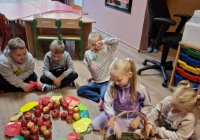 Projektas „Kur gyvena vitaminai?“